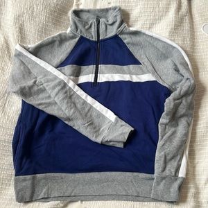 JCREW track jacket zip down sweatshirt. Pickleball style!